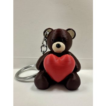   Szívvel ölelő medve kulcstartó – apró gesztus, nagy szeretet