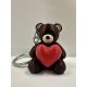 Szívvel ölelő medve kulcstartó – apró gesztus, nagy szeretet