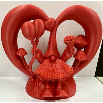 Szerelmes törp dísz